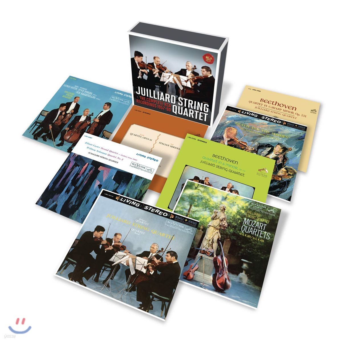 Juilliard String Quartet 줄리어드 현악 사중주단 RCA 레코딩 전집