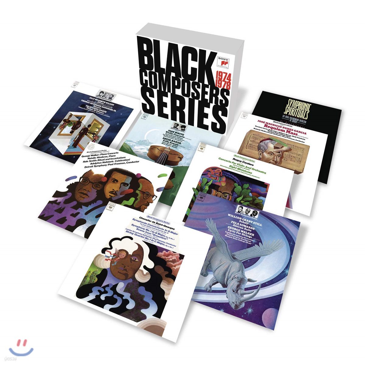 Paul Freeman 흑인 작곡가 시리즈 전집 (Black Composer Series 1974-1978)