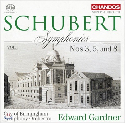 Edward Gardner Ʈ:  3 & 5 & 8 '̿ϼ' (Schubert: Symphony Nos. 3 & 5 & 8 'Unfinished')