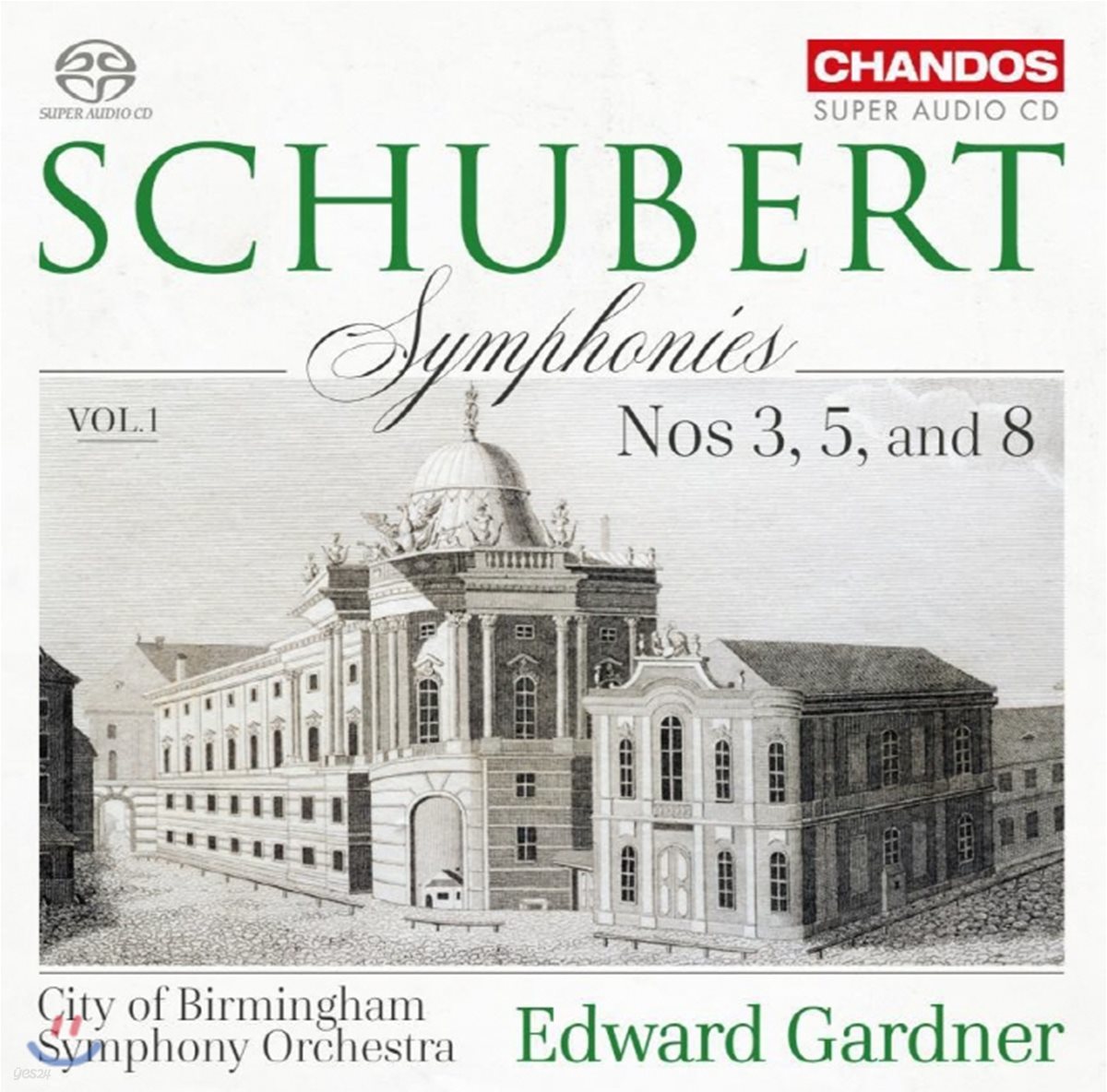Edward Gardner 슈베르트: 교향곡 3 &amp; 5 &amp; 8번 &#39;미완성&#39; (Schubert: Symphony Nos. 3 &amp; 5 &amp; 8 &#39;Unfinished&#39;)