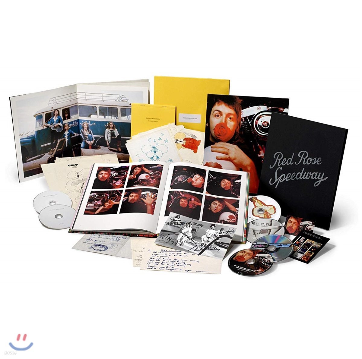 Paul McCartney &amp; Wings (폴 매카트니 앤 윙즈) - Red Rose Speedway (Super Deluxe Edition) [3CD+2DVD+1Blu-ray] 