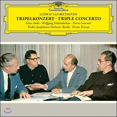 Geza Anda / Wolfgang Schneiderhan / Pierre Fournier 亥: 3 ְ (Beethoven: Triple Concerto) [LP]
