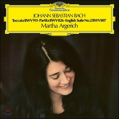 Martha Argerich : ĸƼŸ 2,   2, īŸ c (J.S. Bach: Keyboard Works) [LP]