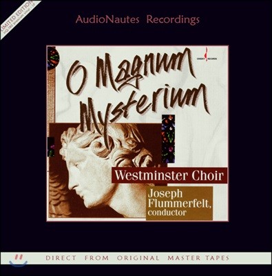 Westminster Choir 웨스트민스터 합창단 성가곡 모음집 (O Magnum Mysterium) [LP]
