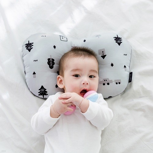 코니테일 아기 짱구베개 - 포레스트(유아 신생아베개)