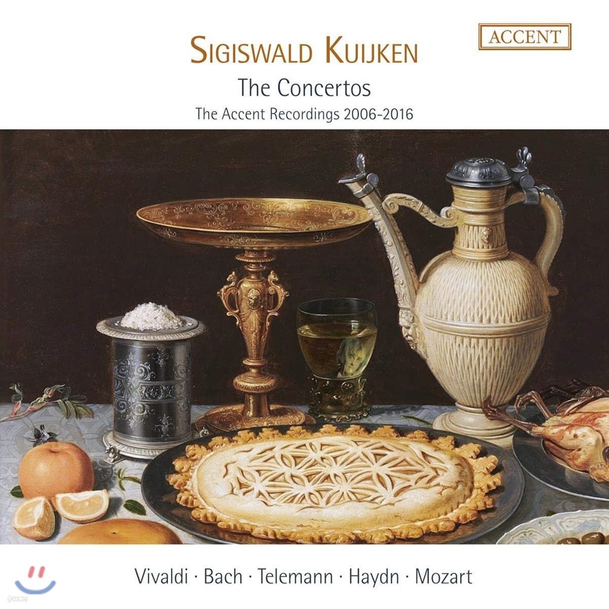 Sigiswald Kuijken 협주곡 작품 모음집 - 비발디 / 바흐 / 텔레만 / 하이든 / 모차르트