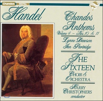 Lynne Dawson : 굵 ش 10-11 (Handel: Chandos Anthems 10-11)