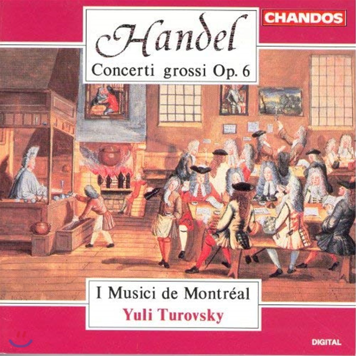 Yuli Turovsky 헨델: 합주 협주곡 Op.6 (Handel: Concerto Grosso Op.6)