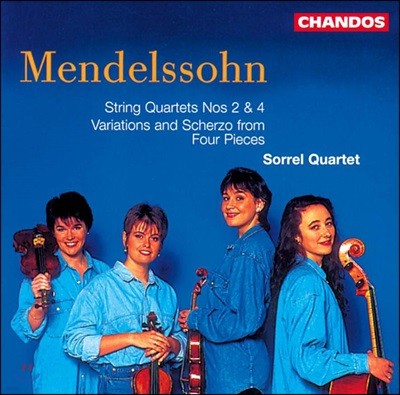 Sorrel Quartet ൨:   2-4,  ǽ Op.81 (Mendelssohn: String Quartets)