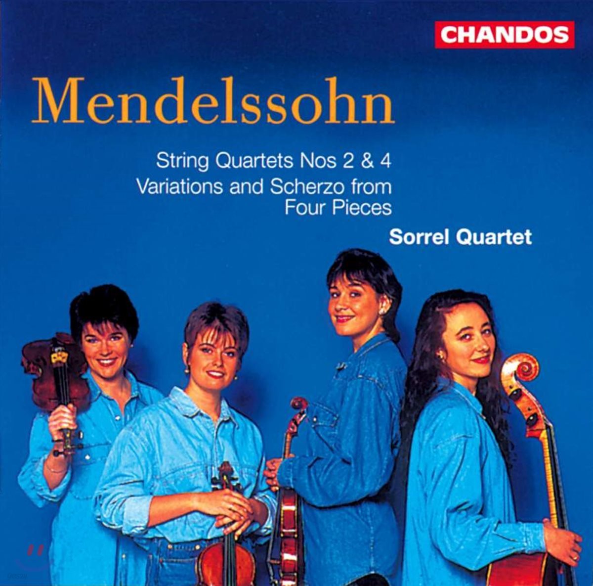 Sorrel Quartet 멘델스존: 현악 사중주 2-4번, 포 피스 Op.81 (Mendelssohn: String Quartets)