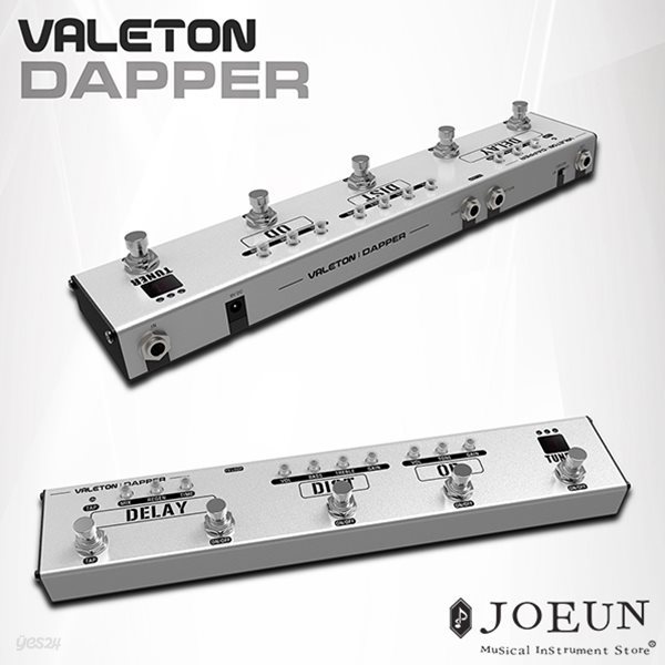 [Valeton] 베일톤 이펙터 Dapper series Dapper (4가지 기타이펙터 4in1)