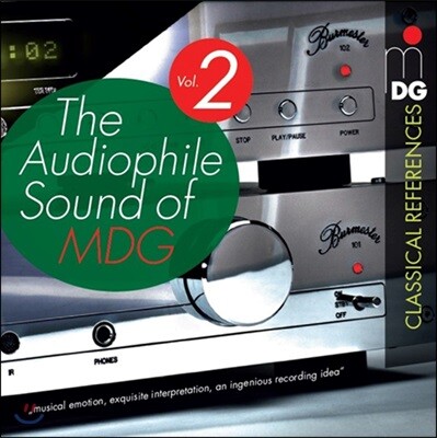 Various Artist — MDG 레이블 샘플러 2집 - 베스트 녹음 모음집 (The Audiophile Sound of MDG Vol.2) 앨범 커버