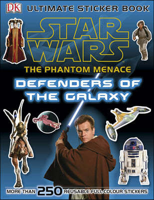 [ũġ Ư]Star Wars the Phantom Menace Ultimate Sticker Book Defenders  of the Galaxy