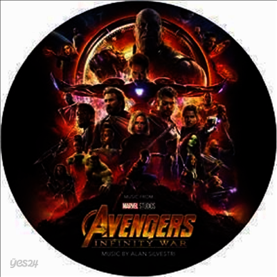 O.S.T. - Avengers: Infinity War (어벤져스: 인피니티 워)(By Alan Silvestri)(Picture LP)