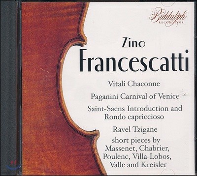 Zino Francescatti  üīƼ ̿ø ְ  (Encores)
