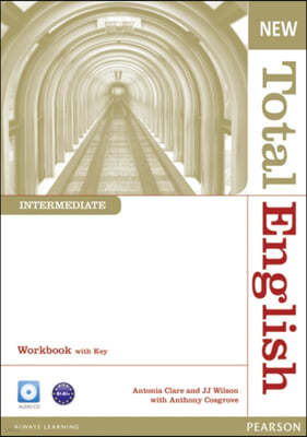 New Total English Intermediate Workbook with Key and Audio CD Pack