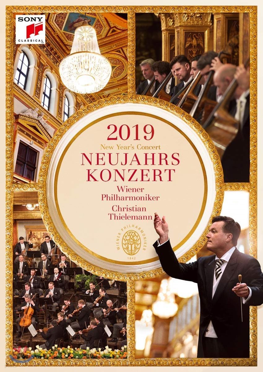 Christian Thielemann 2019 빈 신년음악회 DVD (New Year&#39;s Concert 2019) 
