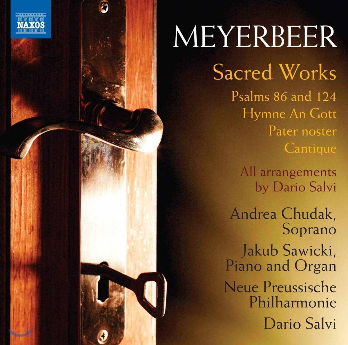 Andrea Chudak 마이어베어: 종교음악 작품집 (Meyerbeer: Sacred Works)