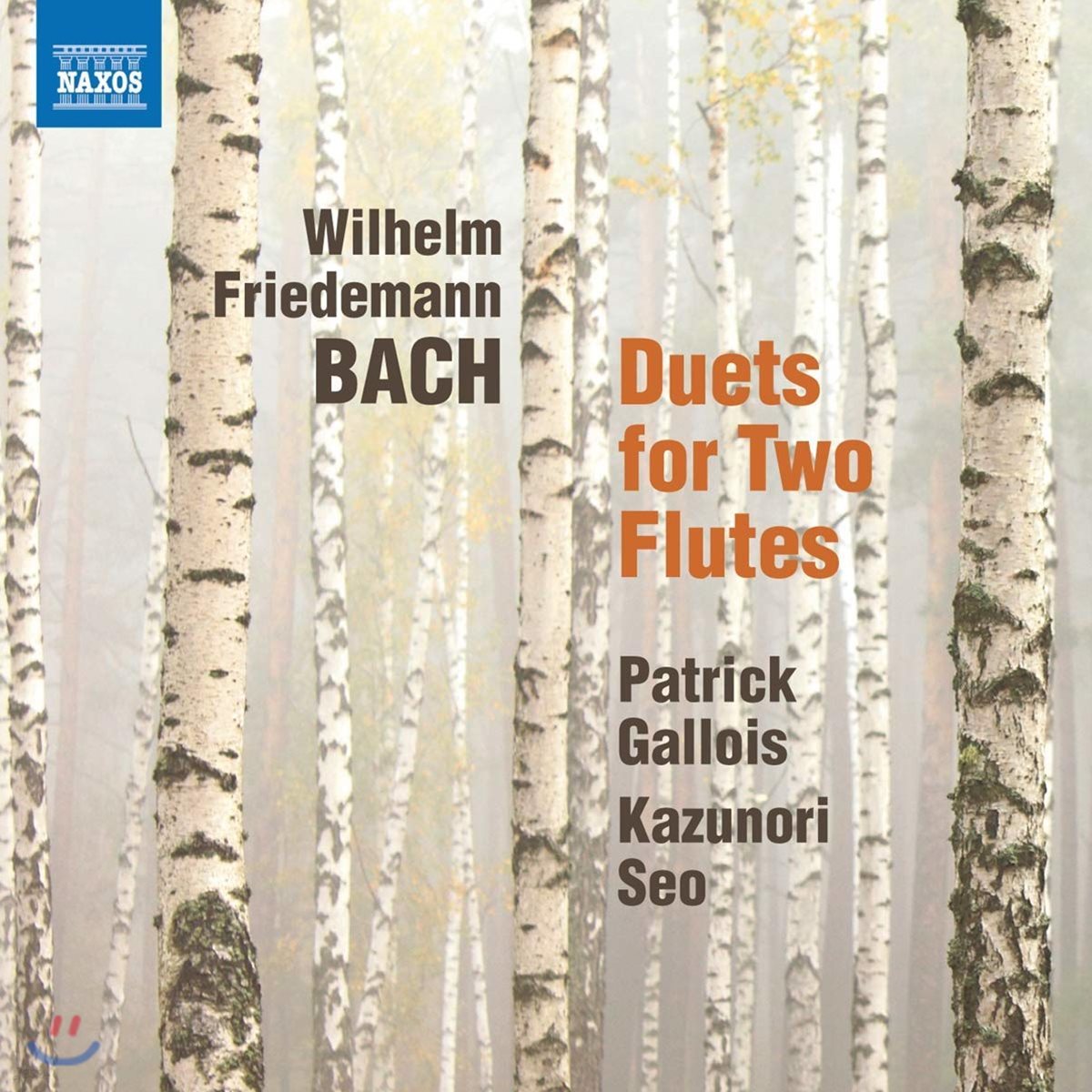 Patrick Gallois 빌헬름 프리데만 바흐: 두 대의 플루트를 위한 6개의 이중주 (W.F. Bach: Duets for Two Flutes)