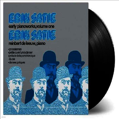 Reinbert de Leeuw — 사티: 초기 피아노 작품 1집 (Satie: Early Piano Works Vol.1) - Reinbert de Leeuw 앨범 커버