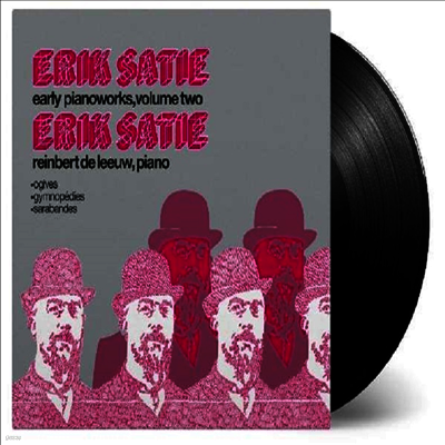 Reinbert de Leeuw — 사티: 초기 피아노 작품 2집 (Satie: Early Piano Works Vol.2) - Reinbert de Leeuw 앨범 커버