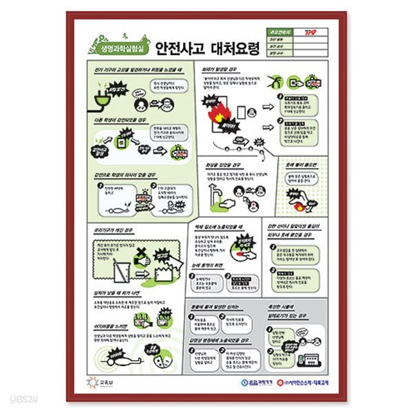 생명과학실험실 안전사고 대처요령