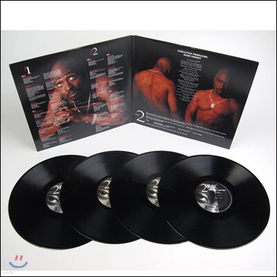 2Pac — All Eyez On Me (Explicit) 4집 앨범 커버