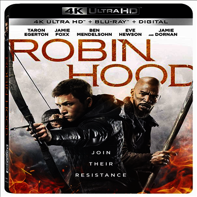Robin Hood (후드) (2018) (한글무자막)(4K Ultra HD + Blu-ray + Digital)