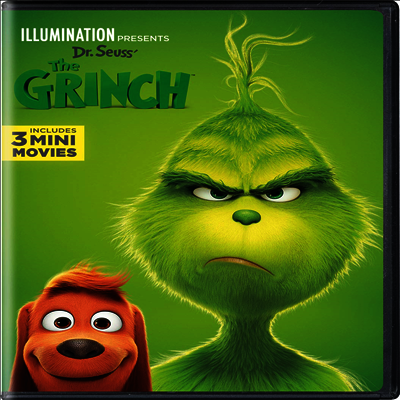 Dr. Seuss' The Grinch (그린치) (2018)(지역코드1)(한글무자막)(DVD)