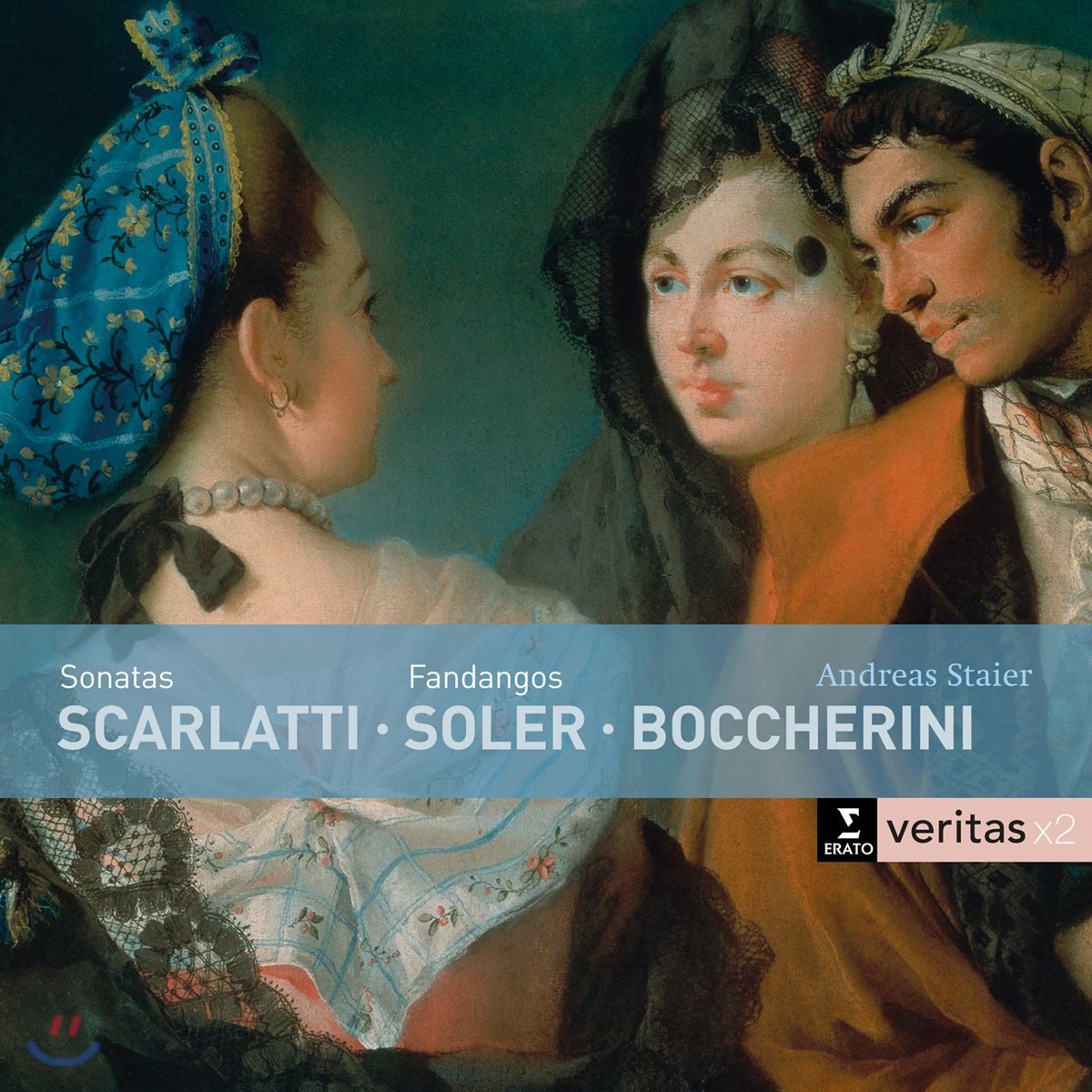 Andreas Staier 스카를라티 / 솔레르 / 보케리니 - 하프시코드 연주집 (Scarlatti: Sonatas / Soler: fandangos)