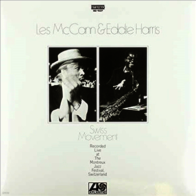 Les McCann & Eddie Harris — Swiss Movement 앨범 커버