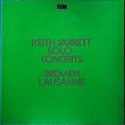 [LP] Keith Jarrett - Solo Concerts: Bremen / Lausanne