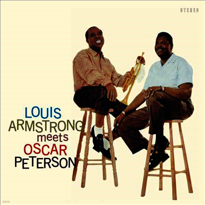 Louis Armstrong — Louis Armstrong Meets Oscar Peterson (Remastered) 앨범 커버