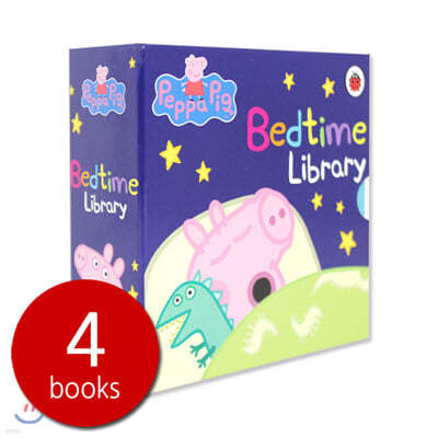 Peppa Pig Bedtime Library 4 Set : 페파피그 베드타임 라이브러리 보드북 4권 세트