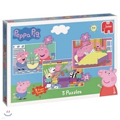 Peppa Pig : 3 Puzzles