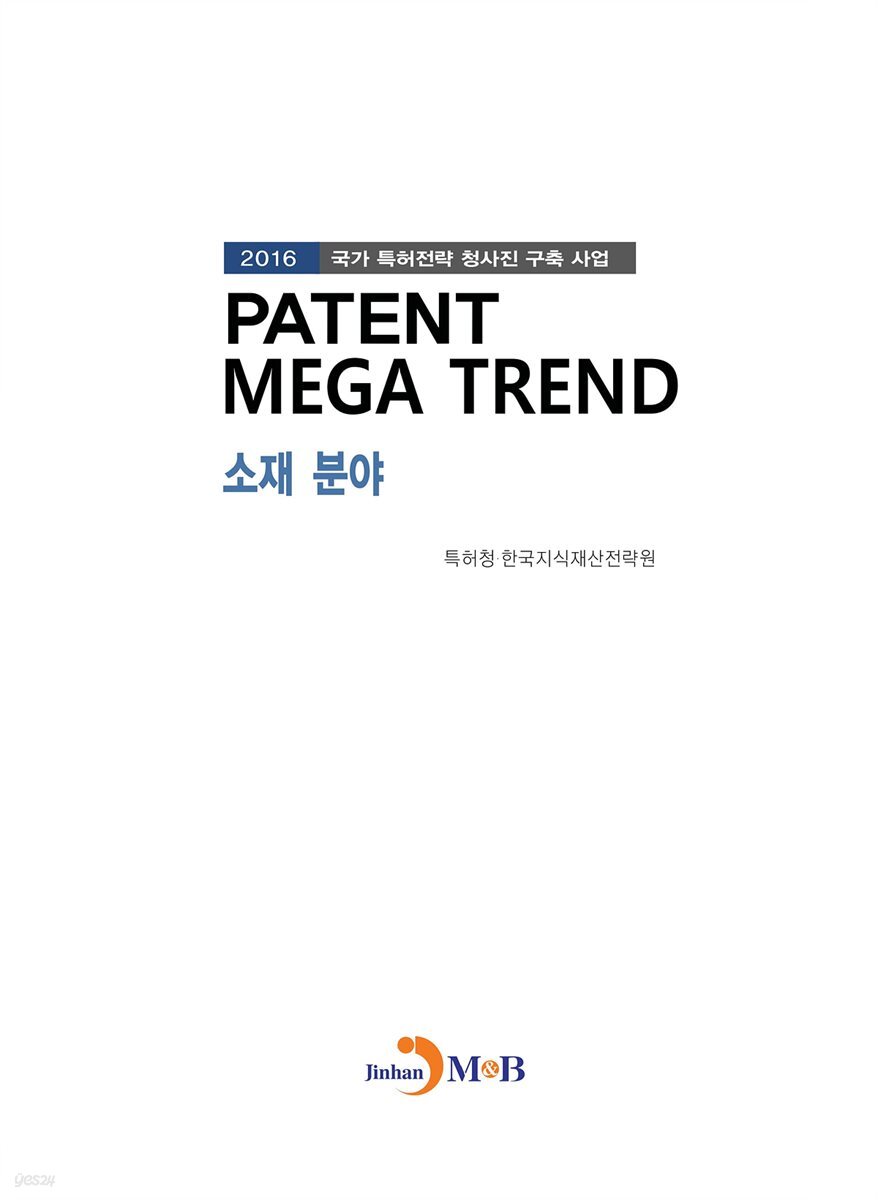 PATENT MEGA TREND 소재 분야
