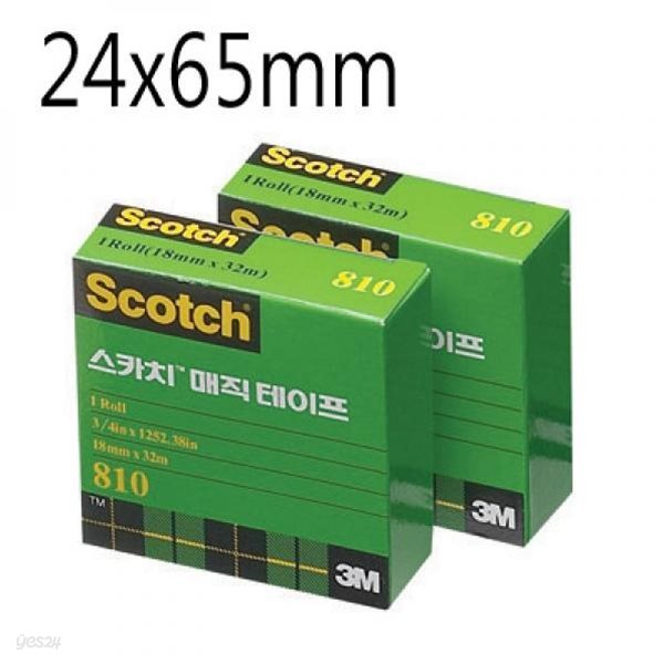 3M 스카치 매직테이프 리필 810 24mmx65M