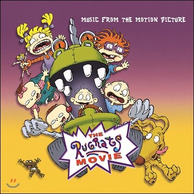 Soundtrack — 러그래츠 애니메이션 음악 (The Rugrats Movie OST) 앨범 커버
