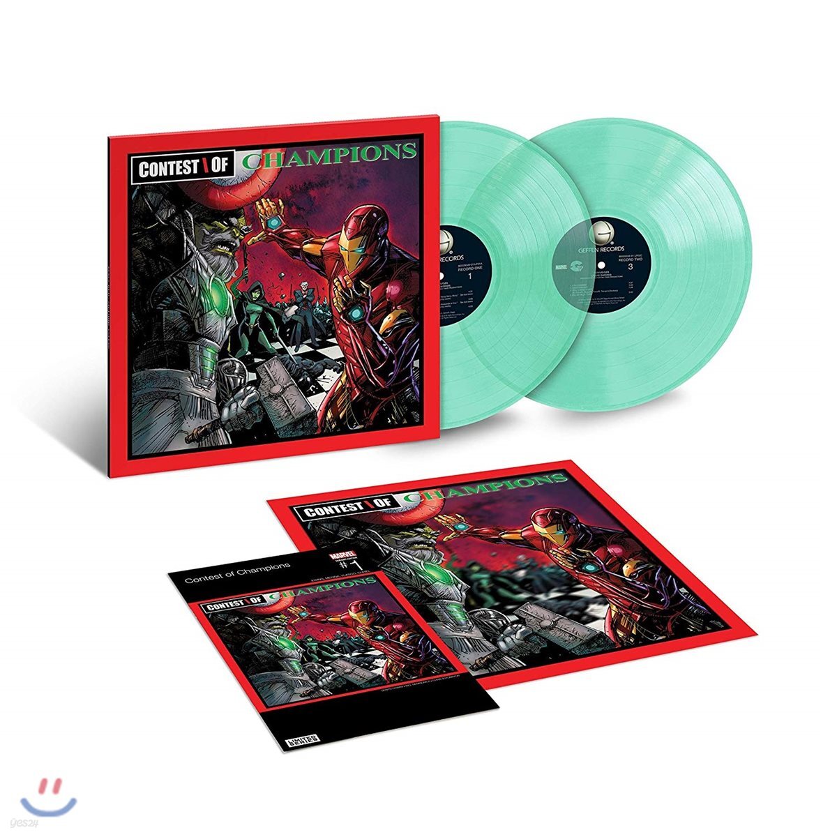 GZA/Genius (즈자/더 지니어스) - Liquid Swords [씨글래스 컬러 2LP+코믹북]