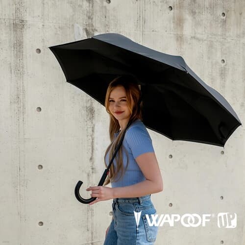 [WAPOOF]실속형 자동 거꾸로 우산 더욱 편리해진...