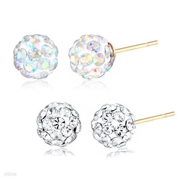 [NeeGee]14K GOLD 미러볼 이어링