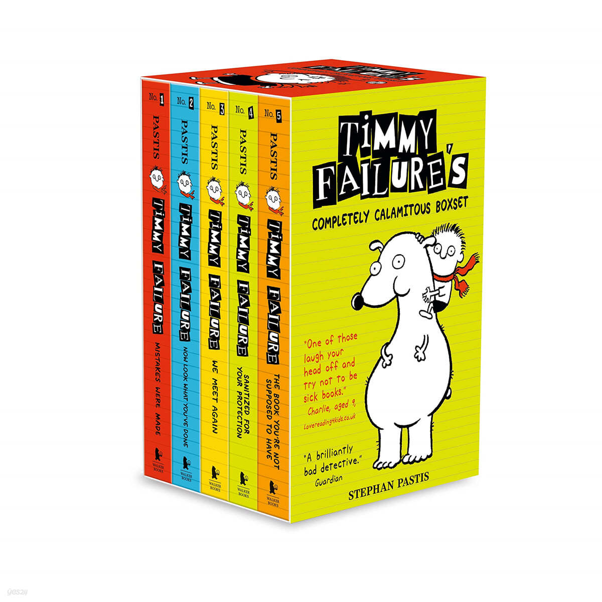 Timmy Failure's Completely Calamitous #01-5 챕터북 Box Set 