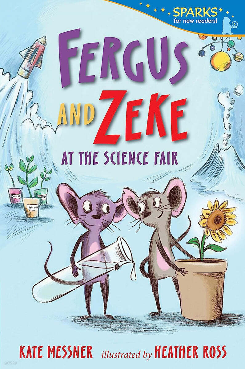 Fergus and Zeke at the Science Fair