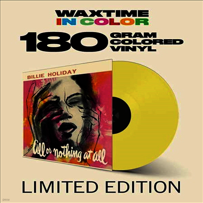 Billie Holiday — All Or Nothing At All (Remastered)(Bonus Track) 앨범 커버