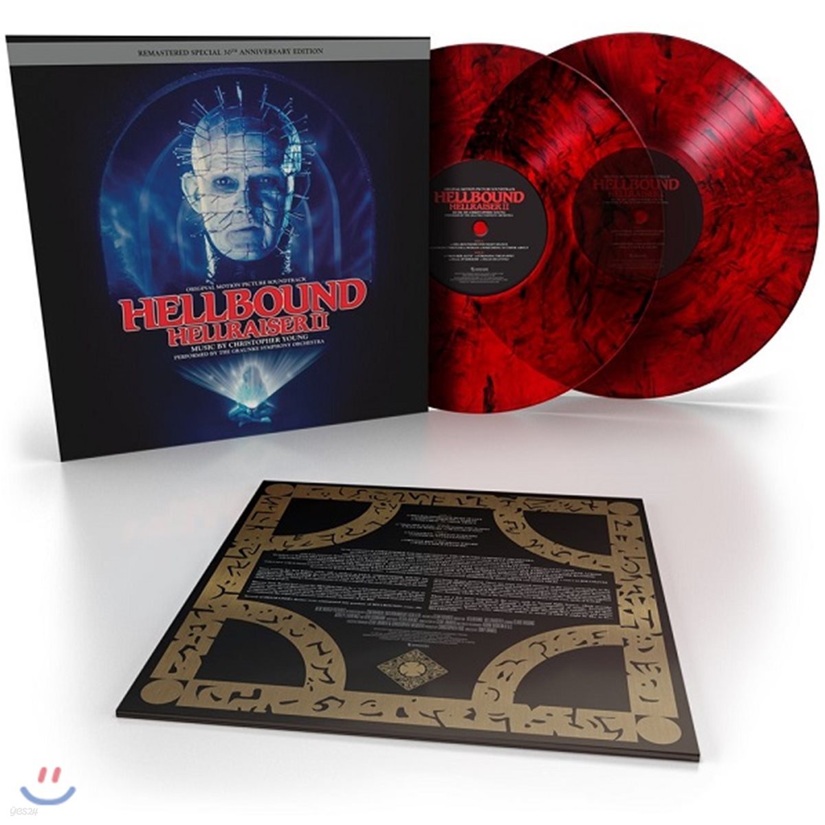 헬레이저 2 영화음악 (Hellbound: Hellraiser II OST by Christopher Young) [레드 & 블랙 스모크 블러드쉐드 컬러 2LP]