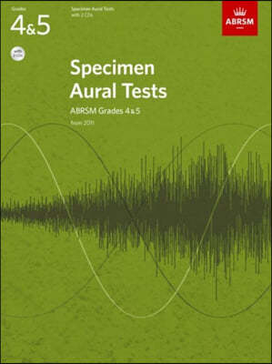 Specimen Aural Tests, Grades 4 & 5 with 2 CDs