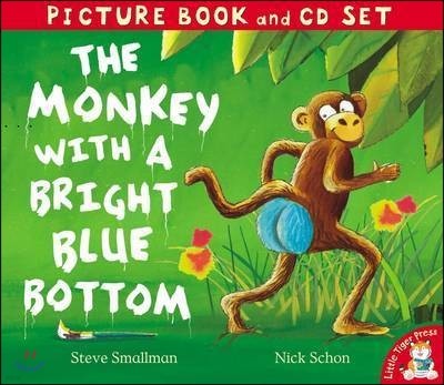 Monkey with a Bright Blue Bottom