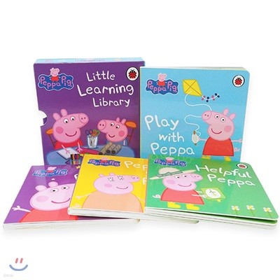 페파 피그 원서 보드북 4종 세트 : Peppa Pig : Little Learning Library