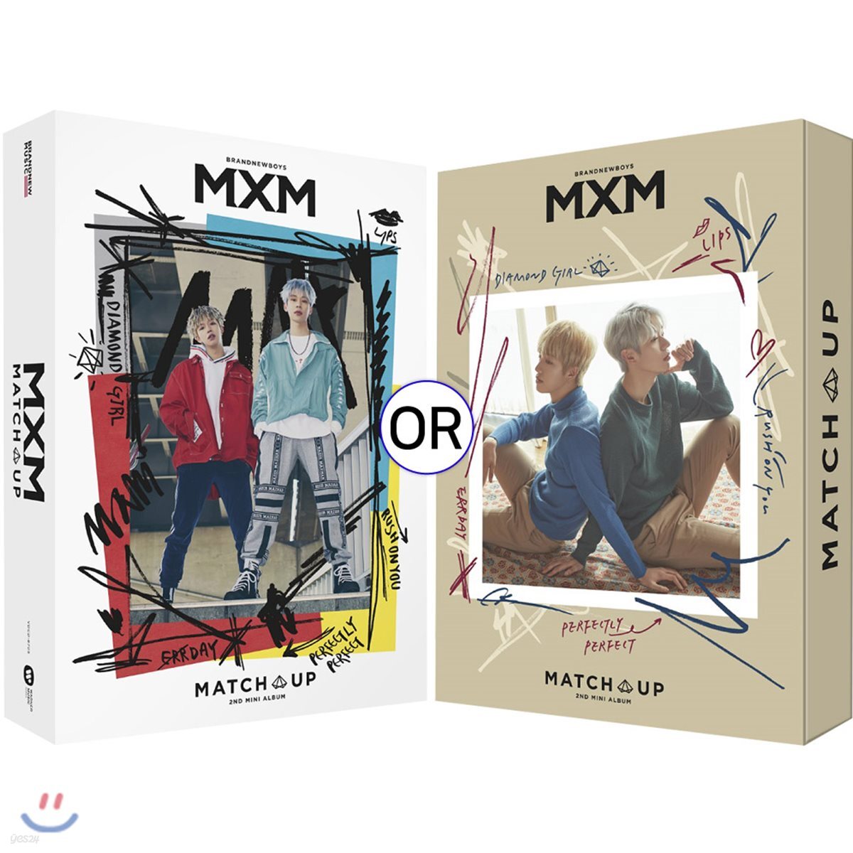 MXM (BRANDNEW BOYS) - 미니앨범 2집 : MATCH UP