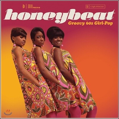Various Artists — 1960년대 걸-팝 보컬 그룹 음악 모음집 (Honeybeat: Groovy 60s Girl Pop) 앨범 커버